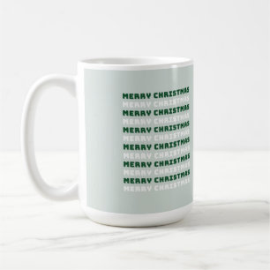 God jul, Grönt julkonst, jul Kaffemugg