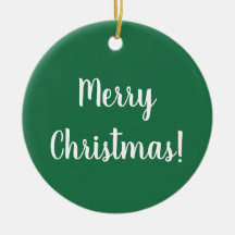 God jul Grönt och vit typografi