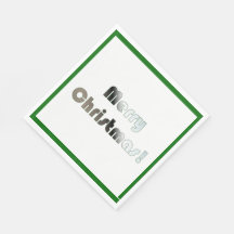 God jul Grönt och vita blöjor