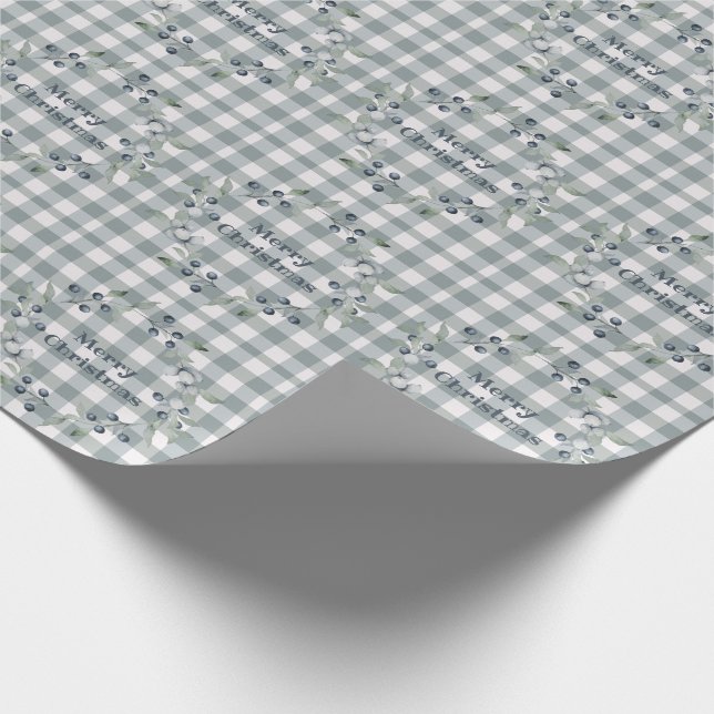 God jul Grönt Pematrisk utandningskontroll Presentpapper (Hörn)