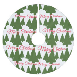 God jul Grönt Träd Julgransmatta Borstad Polyester