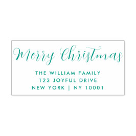 God jul Grönt Typografi Självfärgande Stämpel