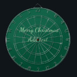 God jul grönt vanlig solo-bakgrundsholida darttavla<br><div class="desc">Design</div>