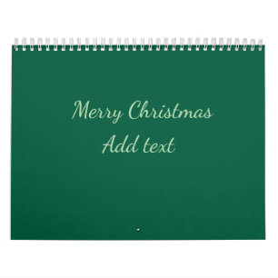 God jul grönt vanlig solo-bakgrundsholida kalender
