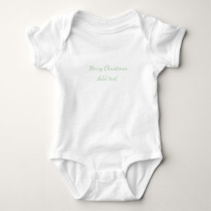 God jul grönt vanlig solo-bakgrundsholida t shirt