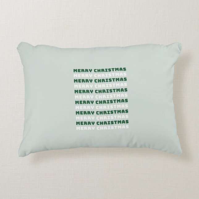 God jul, Gröntens julkonst, Helgdag Prydnadskudde (Framsidan)