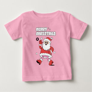 God jul - Groovy Santa Strut T Shirt
