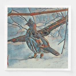 God jul Grouse Pappersservett