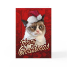 God jul Grumpy Cat