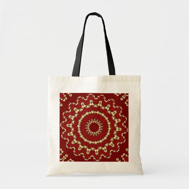 God Jul Gud Decorative Helgdag Tote Bag Tygkasse (Framsidan)