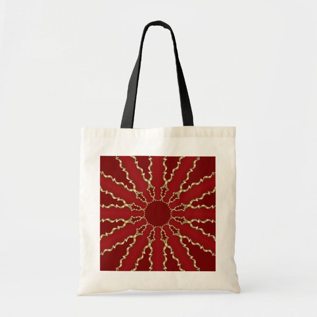 God Jul Gud Decorative Helgdag Tote Bag Tygkasse (Framsidan)