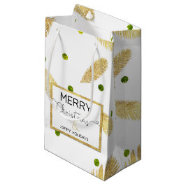 God jul Guld Glitter Skrivstil, liten handtagsruta