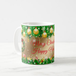 God jul Guld Kaffemugg