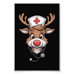 God jul, gummihandskar, bläck fototryck