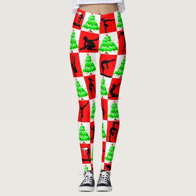 GOD JUL GYMNASTICS LEGGINGS (Framsida)