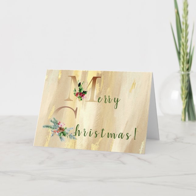 God jul Hälsning-kort Kort (Framsida)