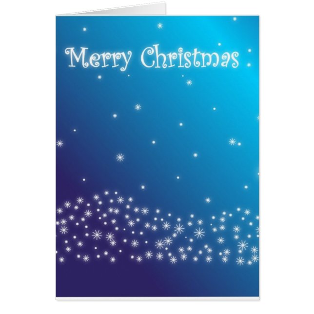 God jul hälsningskort (Framsidan)