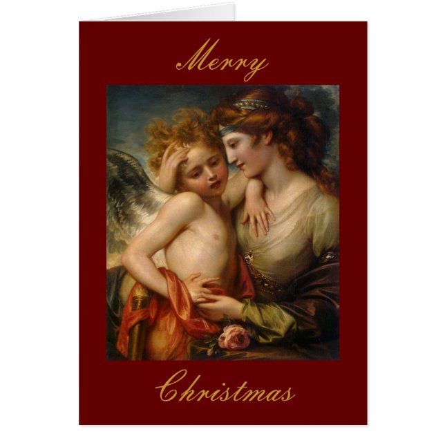 GOD JUL HÄLSNINGSKORT (Framsidan)