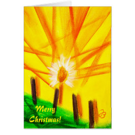 God jul hälsningskort