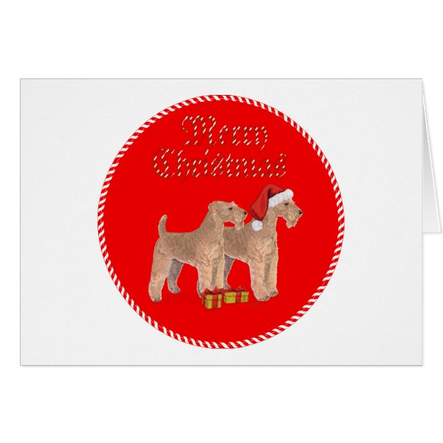 God jul hälsningskort (Framsidan Horizontal)