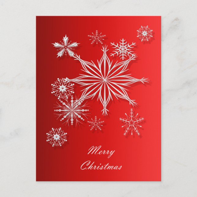 God jul. Hälsningskort. Helg Vykort (Framsida)