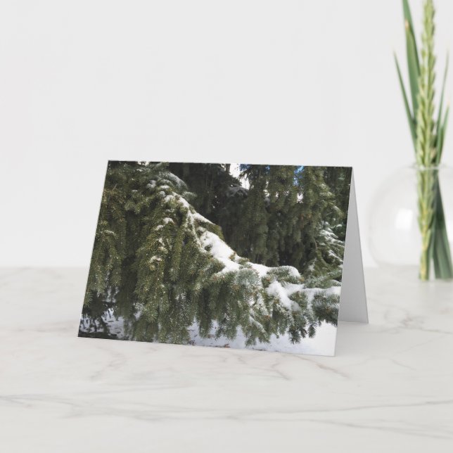 God jul hälsningskort helgkort (Framsida)