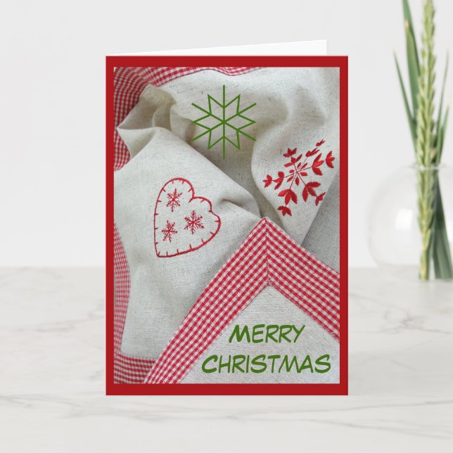 god jul hälsningskort helgkort (Framsida)