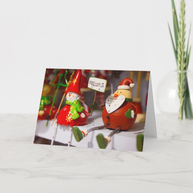 God jul hälsningskort helgkort (Framsida)