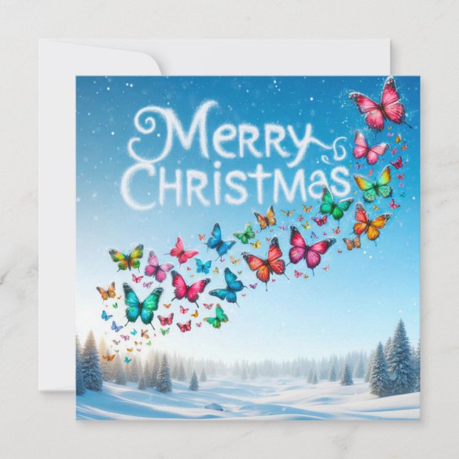 God jul hälsningskort kort (Framsida)