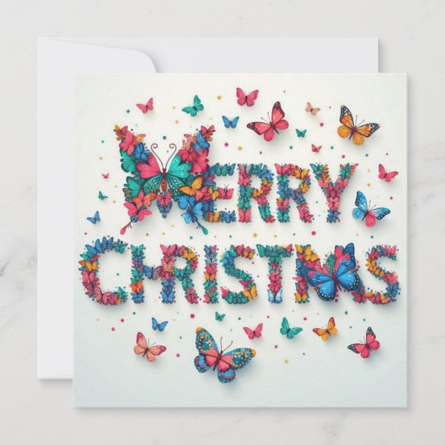 God jul hälsningskort kort (Framsida)