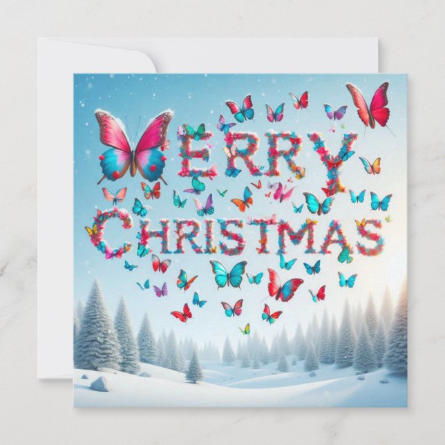 God jul hälsningskort kort (Framsida)