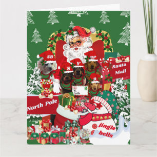 God jul hälsningskort kort
