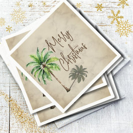 God jul Handflatan Elegant Merry Pappersservett