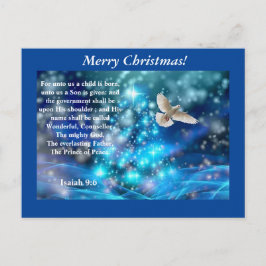 God jul! Hans Namn ska kallas.. Vykort