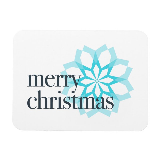 "God jul" har en annan, klassisk utformning Magnet (Horisontell)