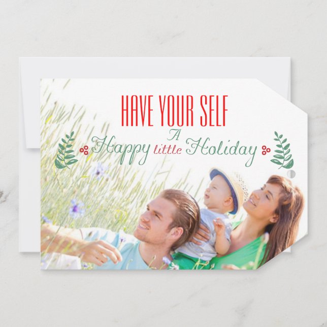 God jul har Lycklig lite Helgdag (Framsida)