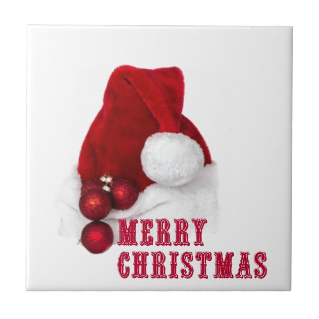 God jul Hat Kakelplatta (Framsidan)