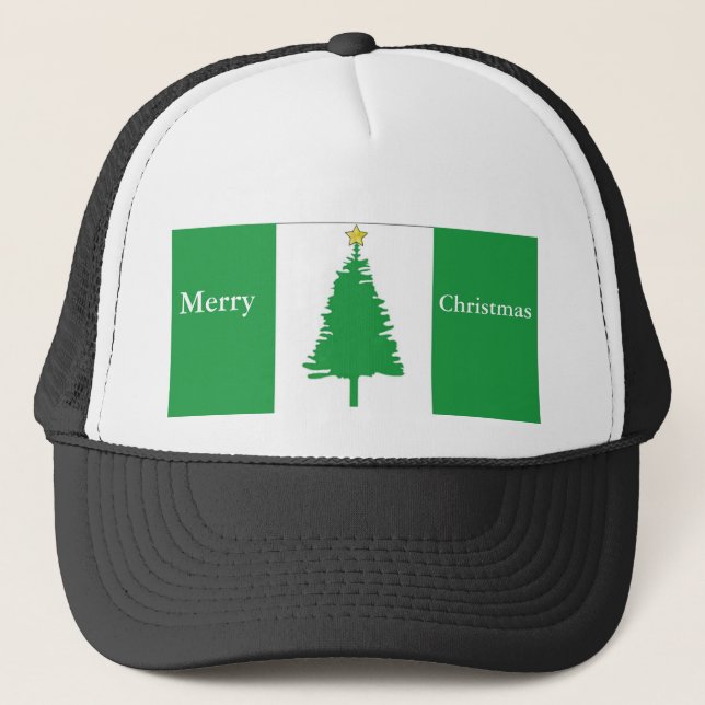 God jul Hat Truckerkeps (Framsida)