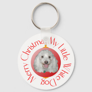 God jul Havanese Nyckelring