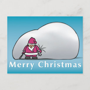 God jul helg vykort