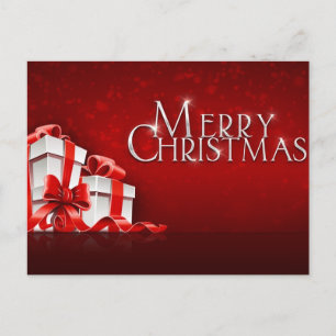 god jul helg vykort
