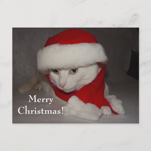 God jul! helg vykort (Framsida)