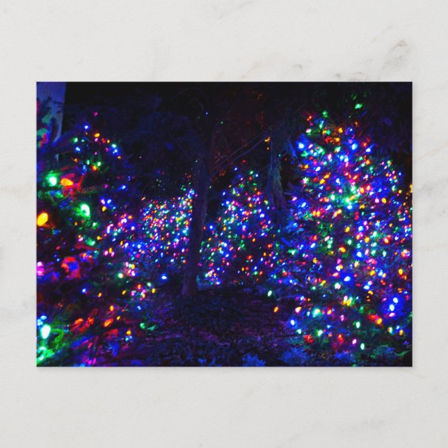 God jul! helg vykort (Framsida)