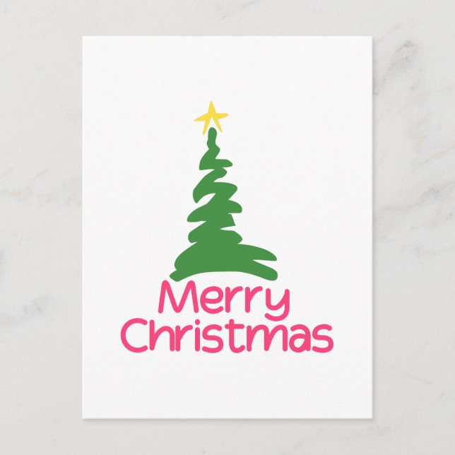 God jul helg vykort (Framsida)