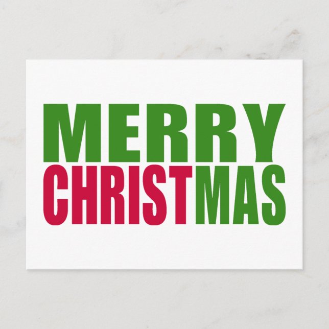 God jul helg vykort (Framsida)