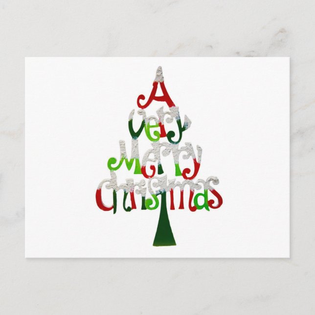 God jul helg vykort (Framsida)