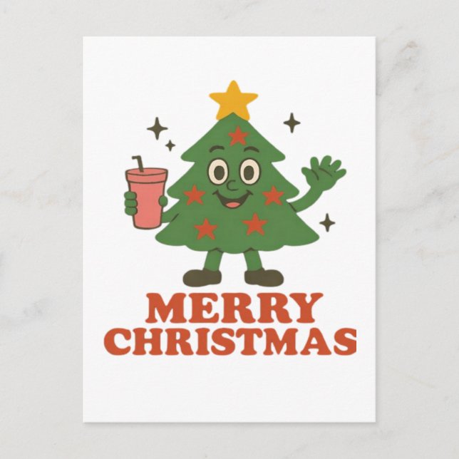 God Jul  Helg Vykort (Framsida)