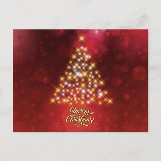 God jul helg vykort (Framsida)