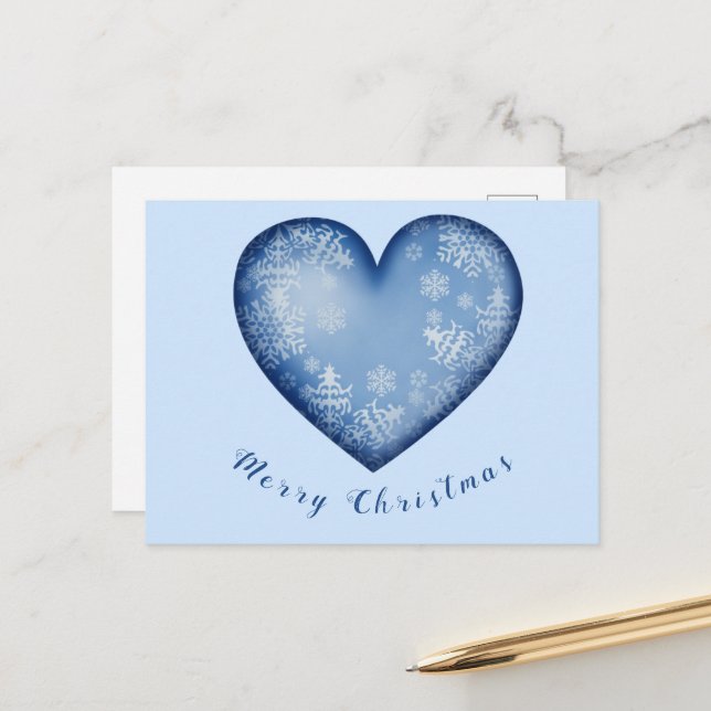 God jul helg vykort (Fram/Back In Situ)