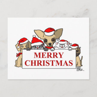 God jul helg vykort